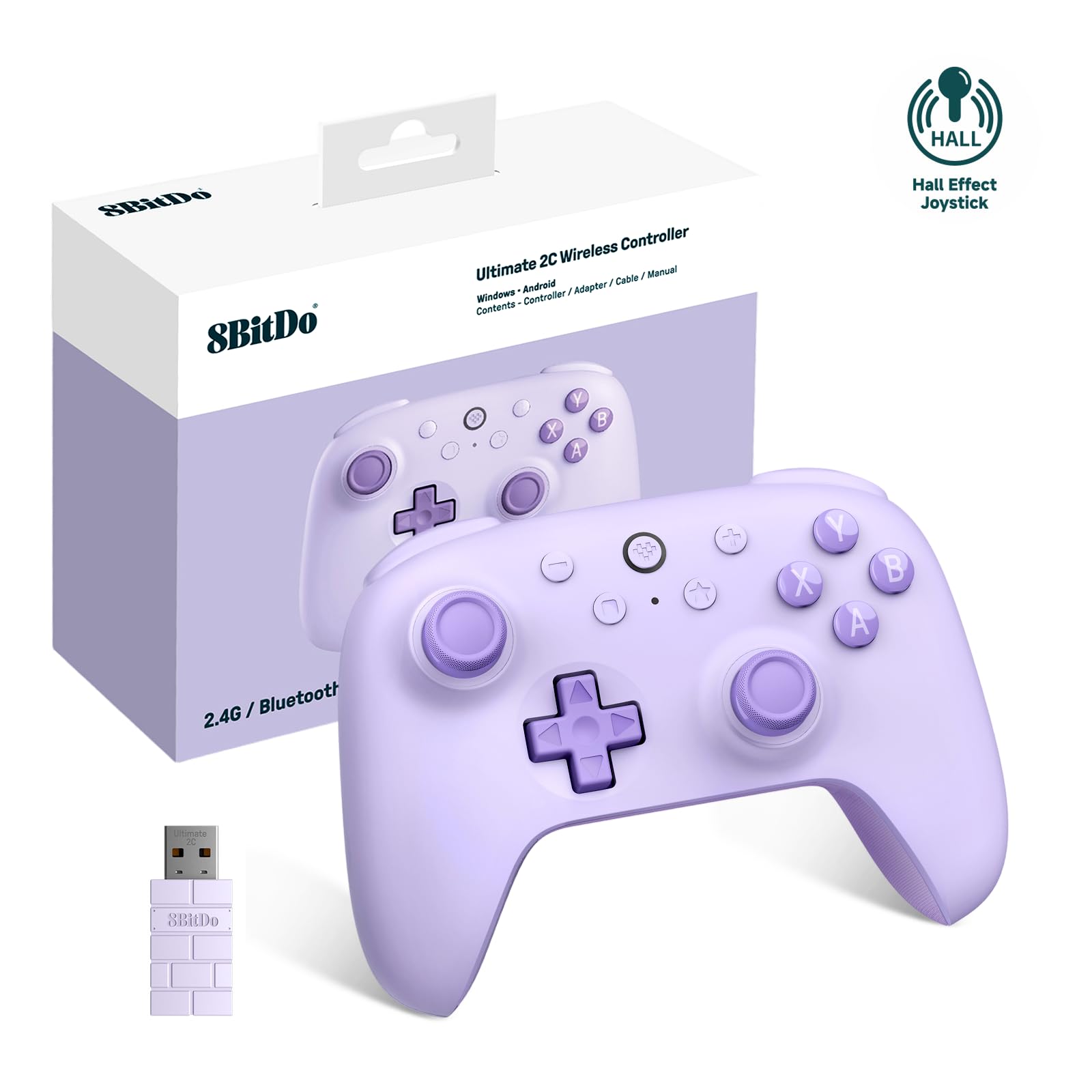 Foto 1 | Controlador Inalámbrico 8bitdo Ultimate 2c Para Windows Pc/android - Venta Internacional.