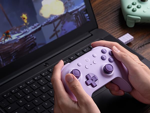 Foto 6 | Controlador Inalámbrico 8bitdo Ultimate 2c Para Windows Pc/android - Venta Internacional.