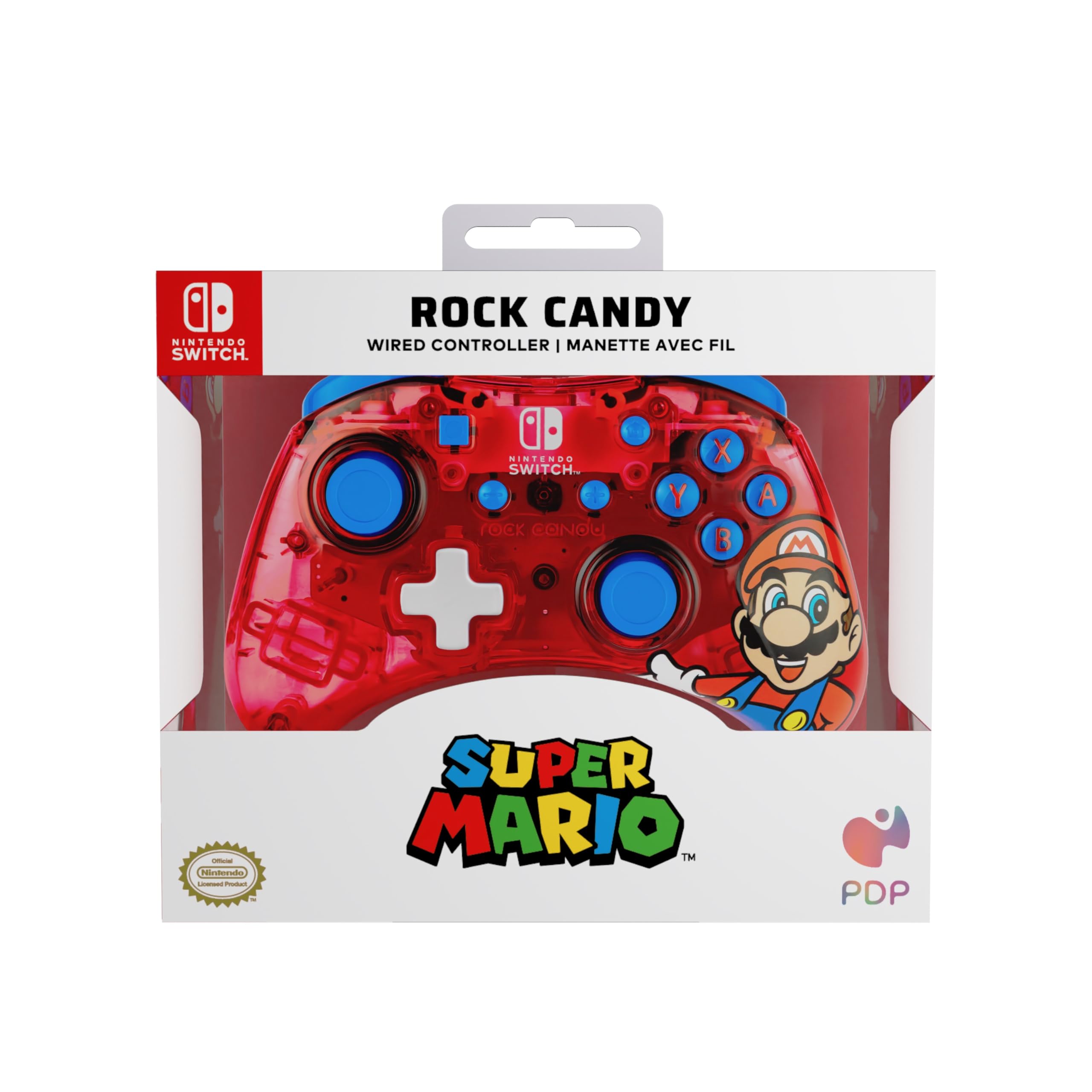 Foto 5 | Controlador Pro De Nintendo Switch Pdp Gaming Rock Candy Red - Venta Internacional.