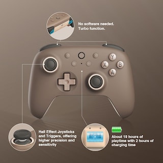 Foto 3 | Controlador Inalámbrico 8bitdo Ultimate 2c Para Windows Pc/android - Venta Internacional.
