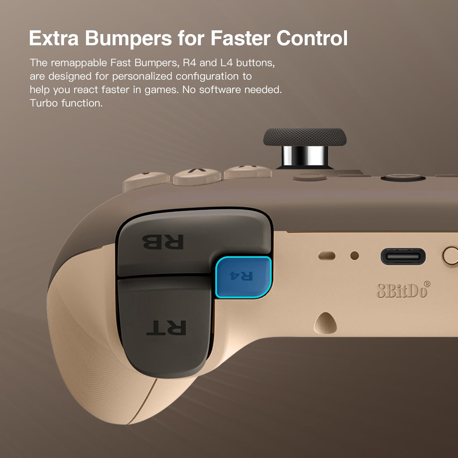 Foto 4 | Controlador Inalámbrico 8bitdo Ultimate 2c Para Windows Pc/android - Venta Internacional.