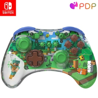 Foto 1 | Controlador Nintendo Switch Pro Pdp Realmz Inalámbrico Minecraft - Venta Internacional.