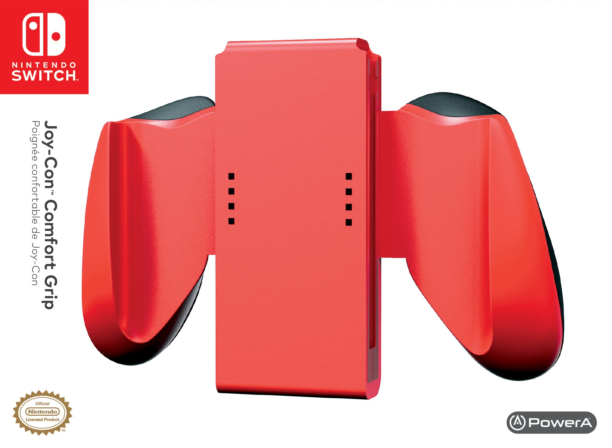 Foto 2 | Comfort Grips PowerA Rojo para Nintendo Switch - Venta Internacional