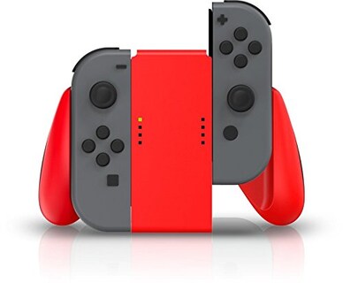 Foto 4 | Comfort Grips PowerA Rojo para Nintendo Switch - Venta Internacional