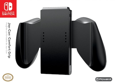 Foto 2 | Comfort Grips PowerA para Nintendo Switch Negro - Venta Internacional