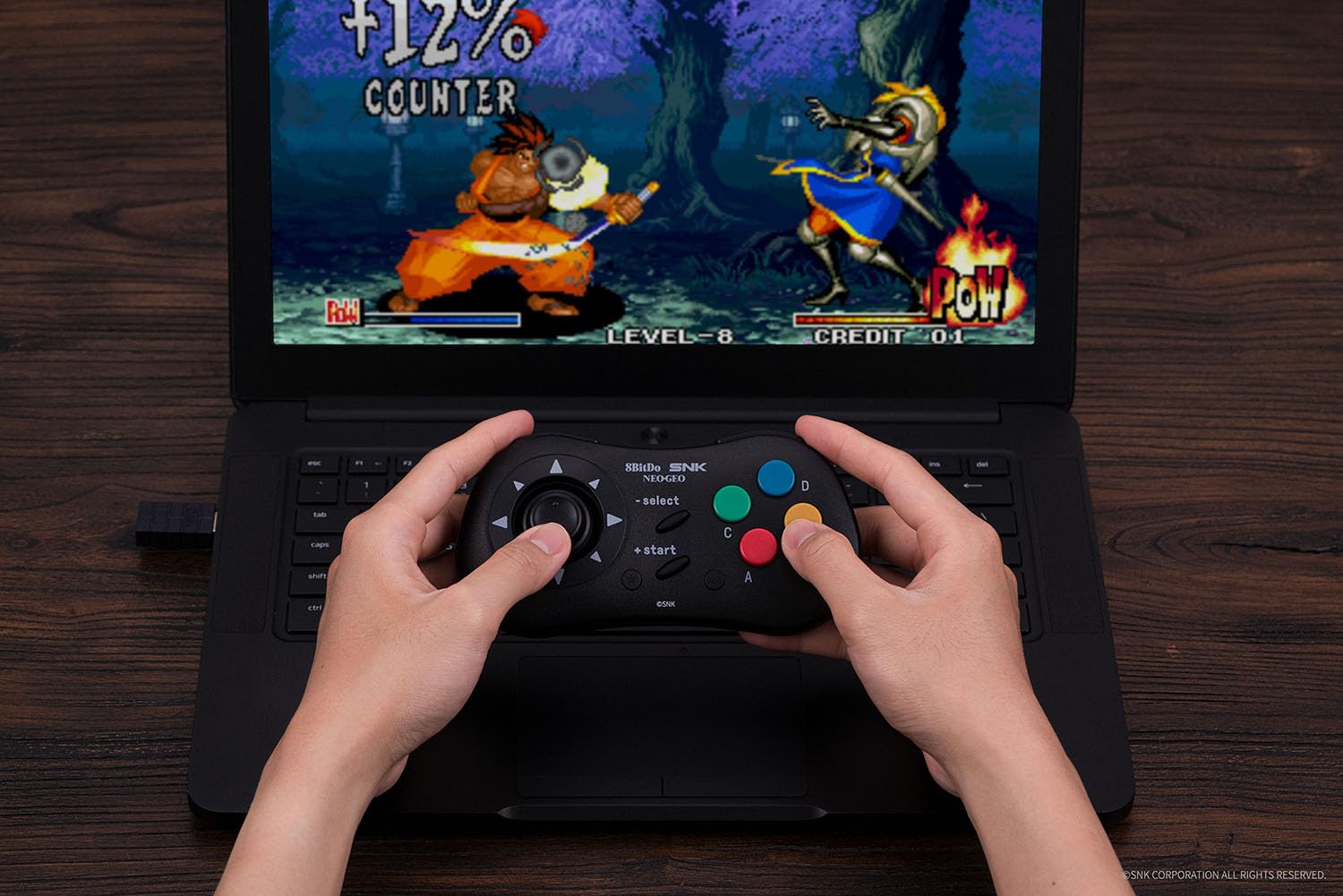 Foto 4 pulgar | Controlador Inalámbrico 8bitdo Neogeo Para Windows/android/mini - Venta Internacional.