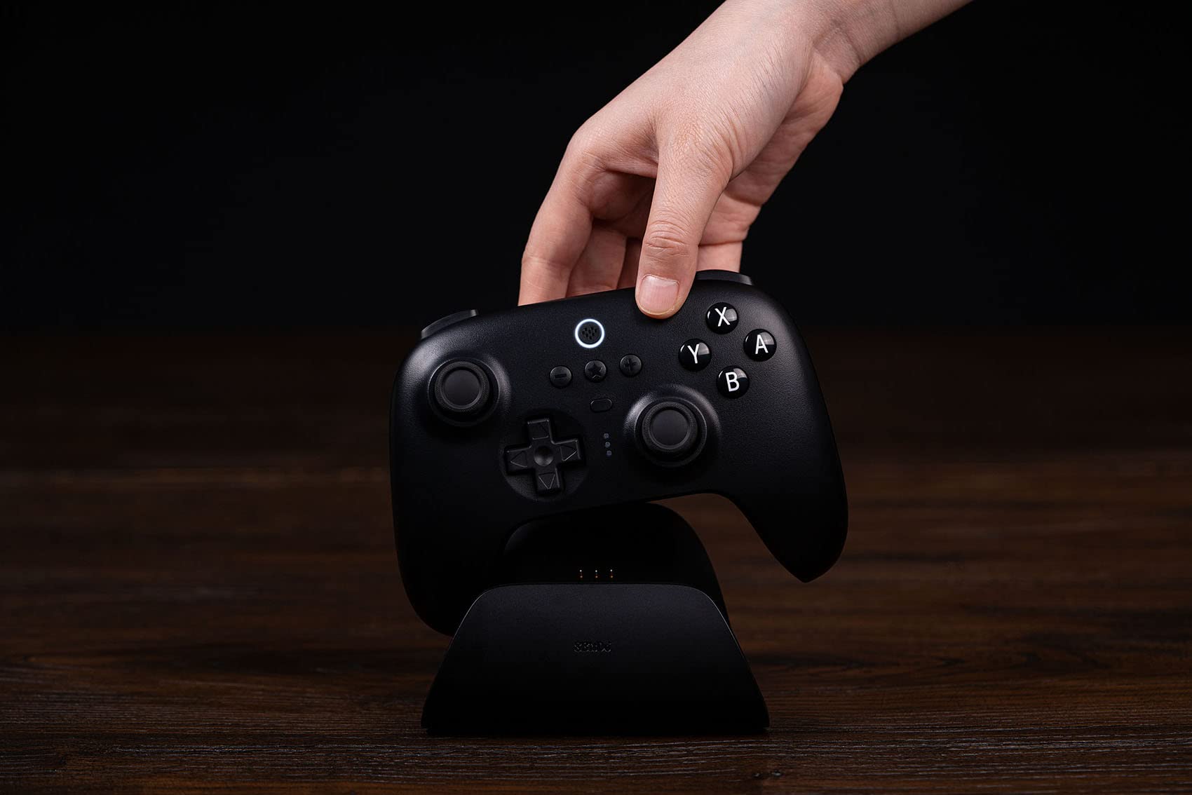 Foto 7 pulgar | Controlador Bluetooth 8bitdo Ultimate Con Base De Carga Negro - Venta Internacional.