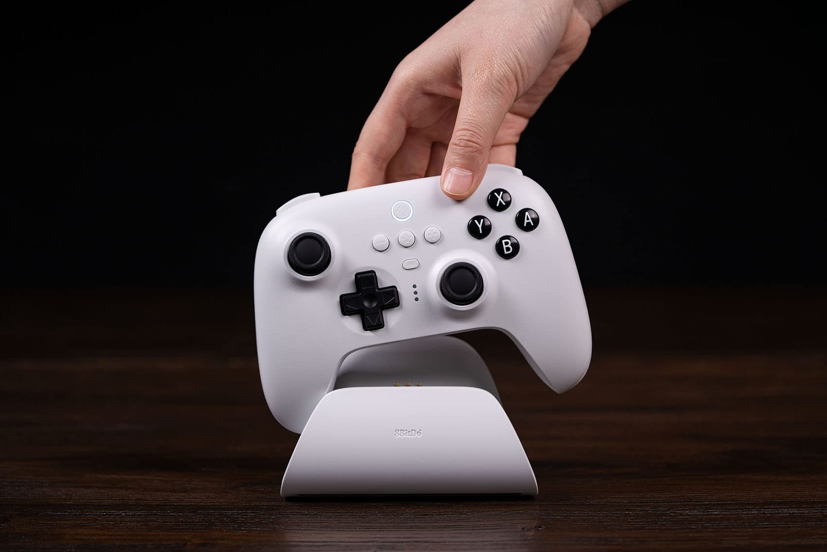 Foto 7 pulgar | Controlador Bluetooth 8bitdo Ultimate Con Base De Carga, Color Blanco - Venta Internacional.