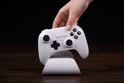 Foto 6 | Controlador Bluetooth 8bitdo Ultimate Con Base De Carga, Color Blanco - Venta Internacional.