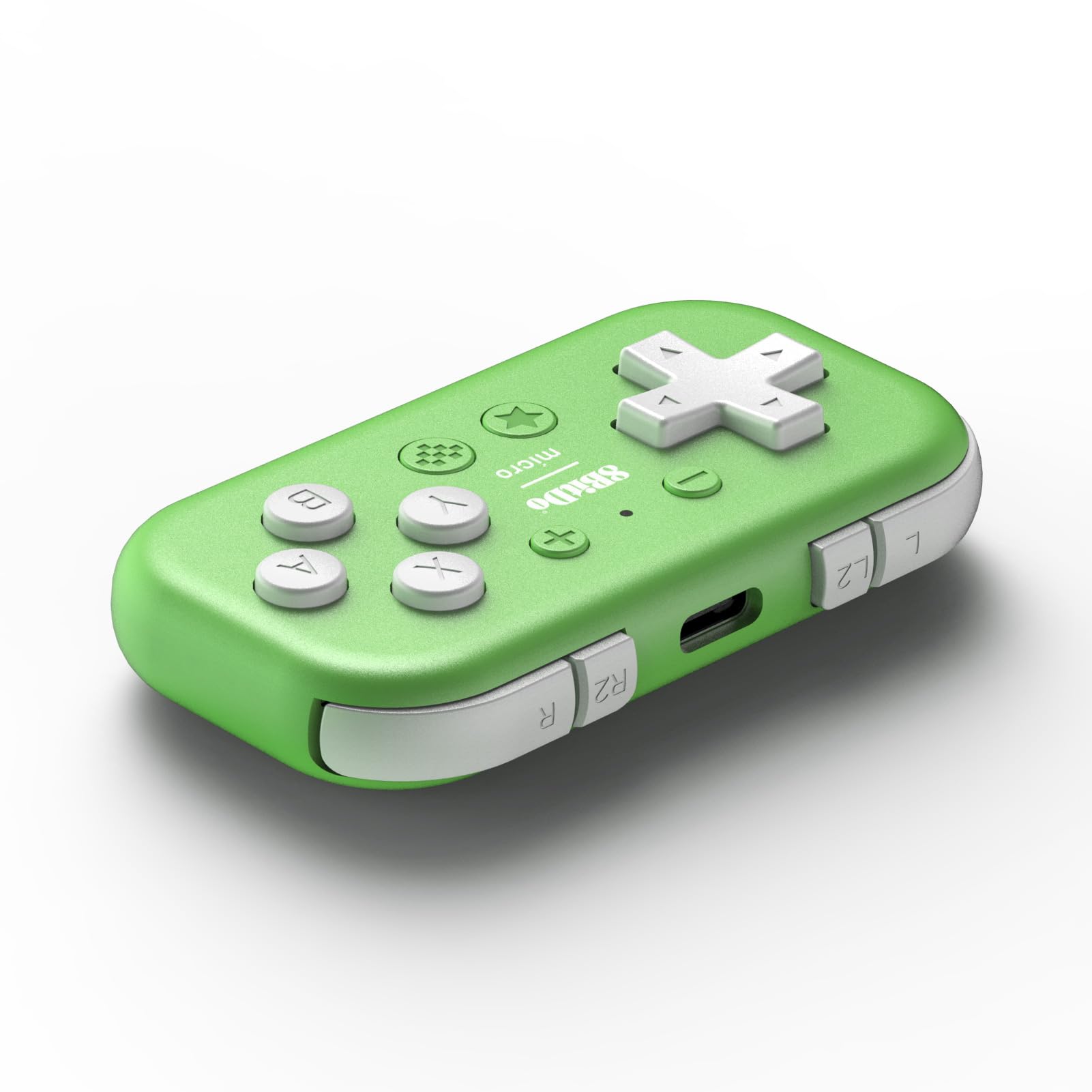 Foto 3 pulgar | Gamepad 8bitdo Micro Bluetooth De Bolsillo Para Switch Green - Venta Internacional.