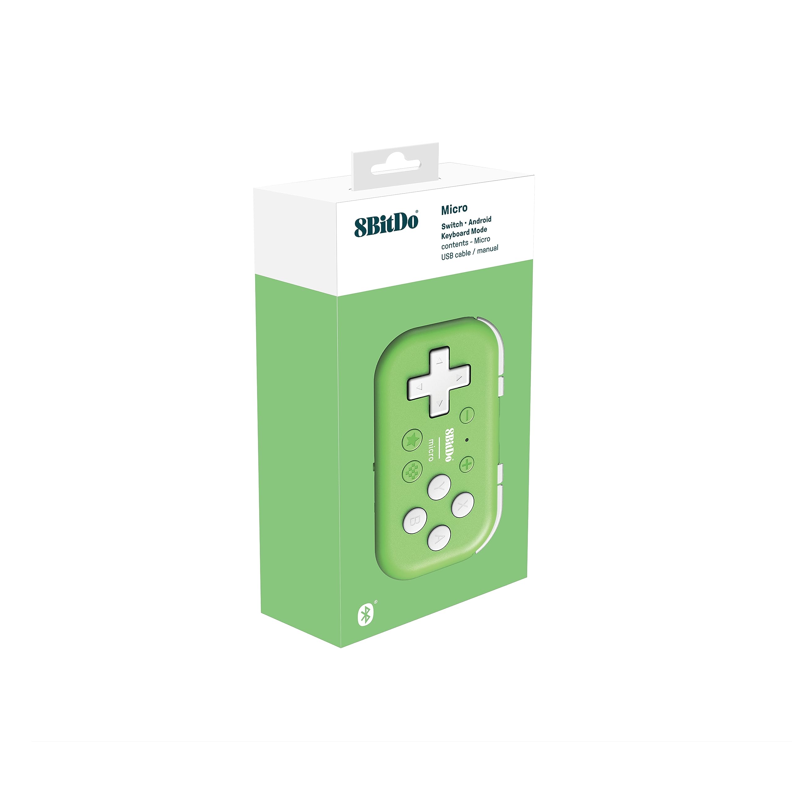 Foto 6 pulgar | Gamepad 8bitdo Micro Bluetooth De Bolsillo Para Switch Green - Venta Internacional.