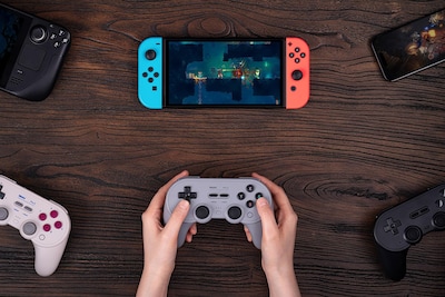 Foto 4 | Controlador Bluetooth 8bitdo Pro 2 Para Switch Grey Edition - Venta Internacional.