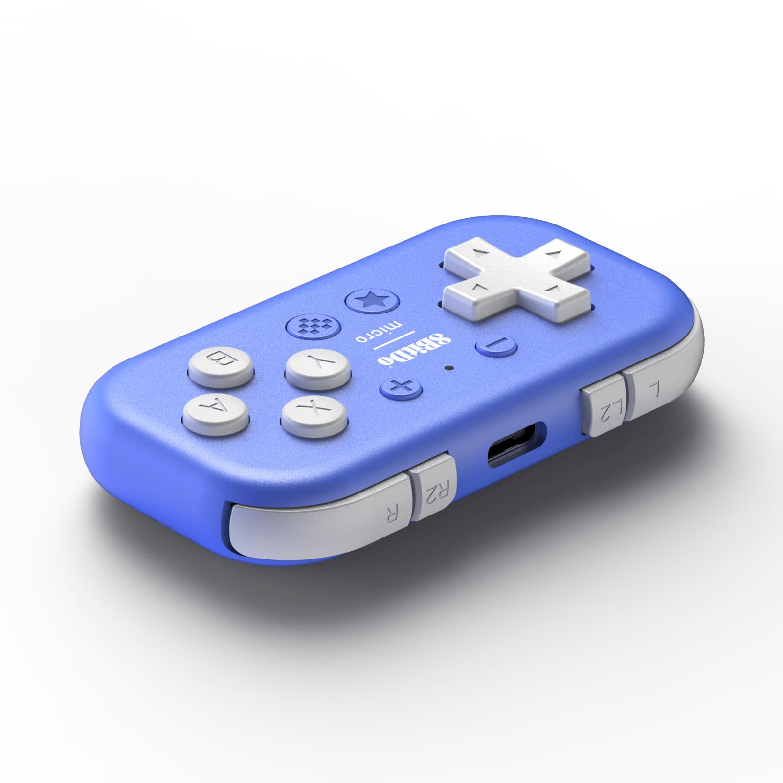 Foto 3 pulgar | Gamepad 8bitdo Micro Bluetooth De Bolsillo Para Switch Blue - Venta Internacional.