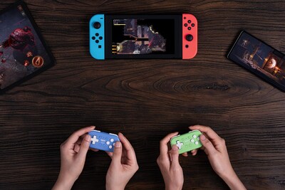 Foto 6 | Gamepad 8bitdo Micro Bluetooth De Bolsillo Para Switch Blue - Venta Internacional.