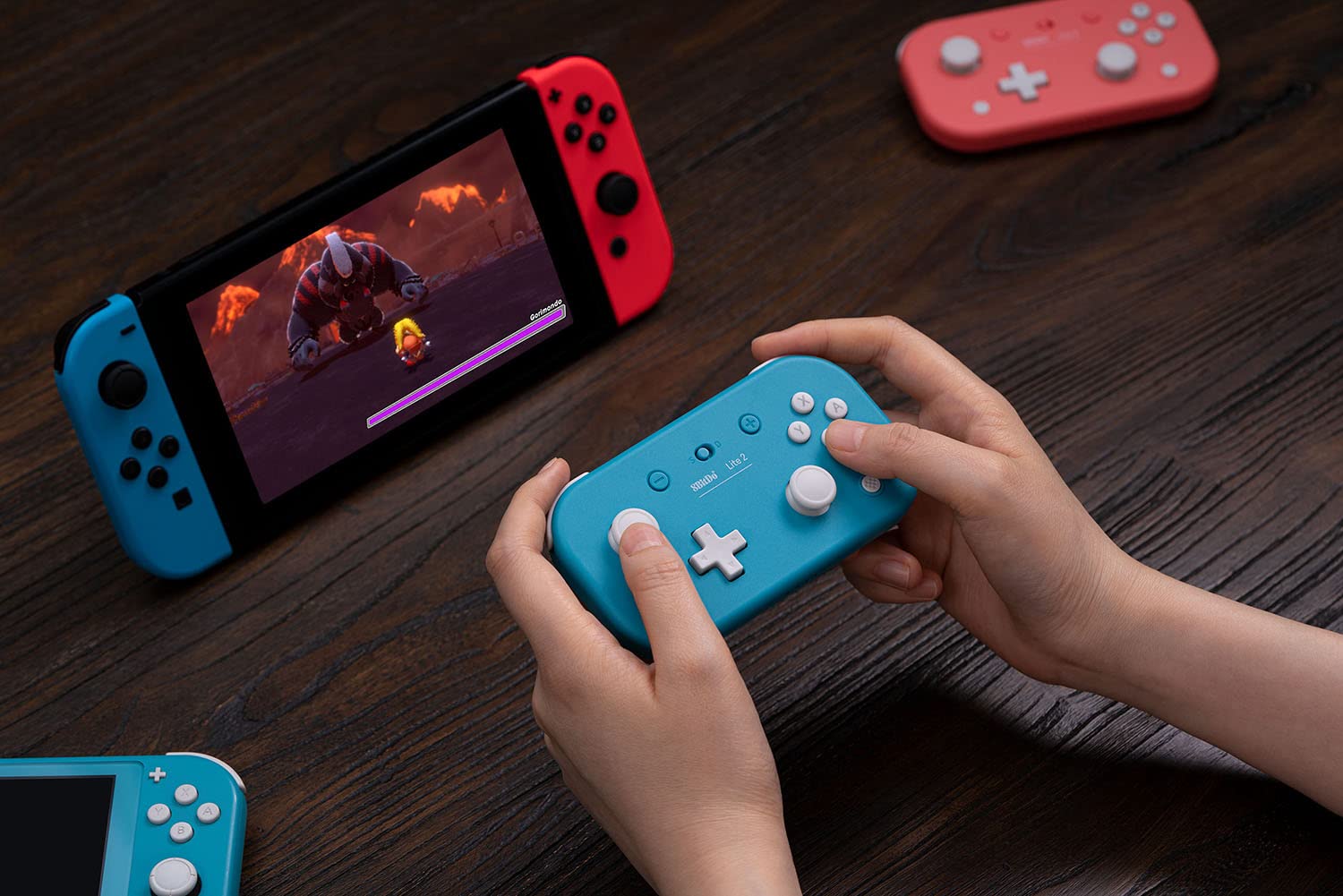 Foto 7 pulgar | Gamepad 8bitdo Lite 2 Bluetooth Para Switch, Switch Lite, Android Y Raspberry Pi - Venta Internacional.