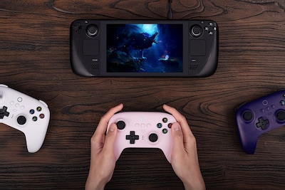 Foto 5 | Controlador Inalámbrico 8bitdo Ultimate Con Base De Carga Rosa - Venta Internacional.