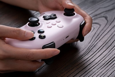 Foto 7 | Controlador Inalámbrico 8bitdo Ultimate Con Base De Carga Rosa - Venta Internacional.