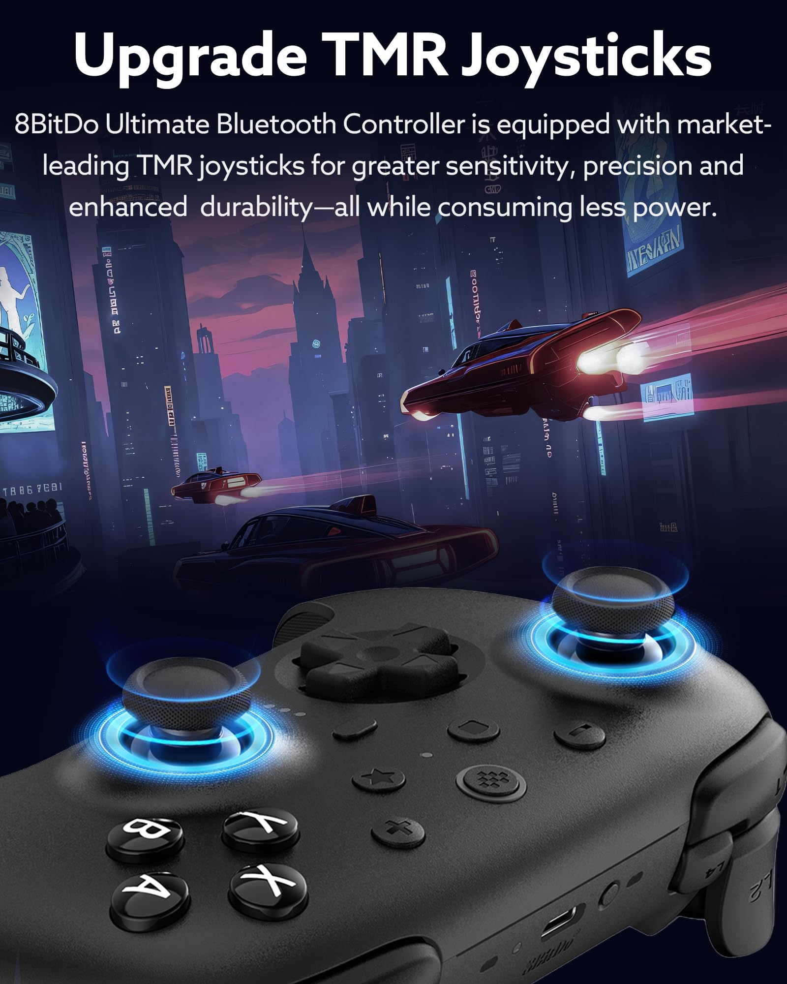 Foto 2 | Controlador Bluetooth 8bitdo Ultimate 2 Para Switch Y Pc - Venta Internacional.