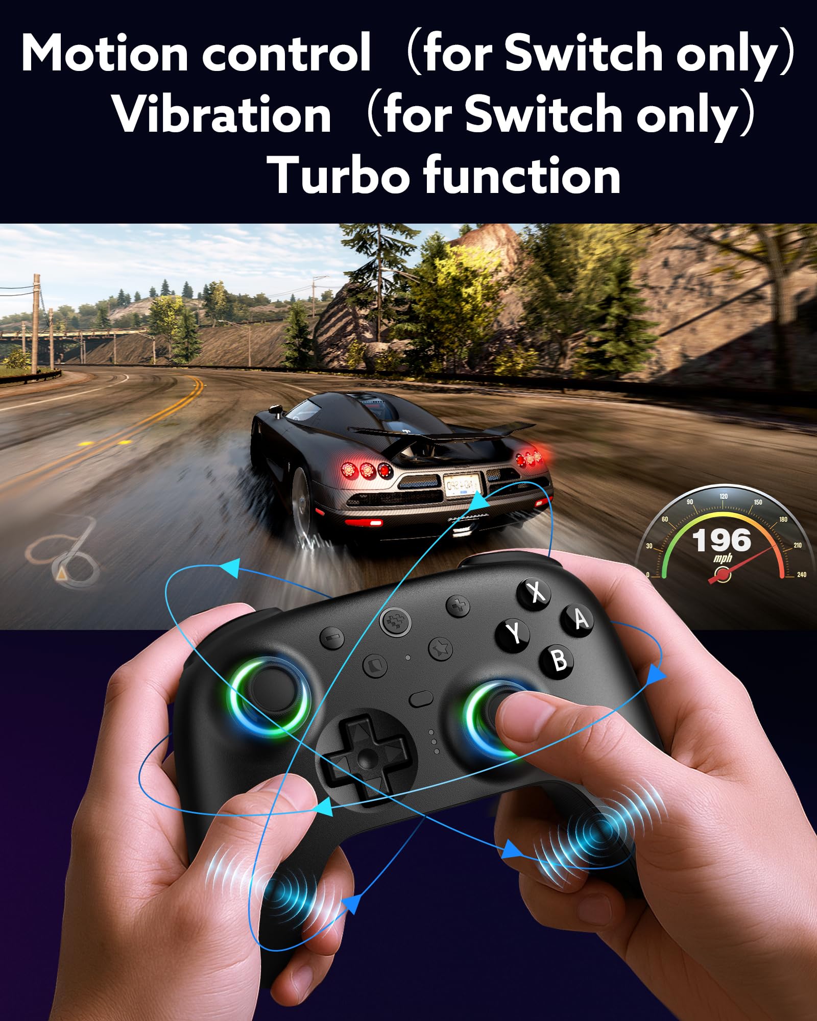 Foto 6 pulgar | Controlador Bluetooth 8bitdo Ultimate 2 Para Switch Y Pc - Venta Internacional.