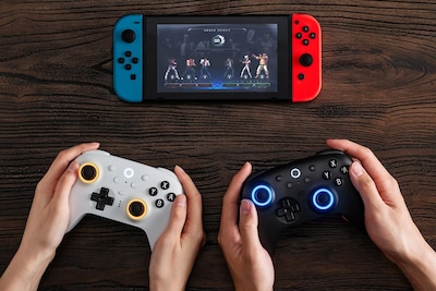 Foto 3 | Controlador Bluetooth 8bitdo Ultimate 2 Para Switch/pc - Blanco - Venta Internacional.