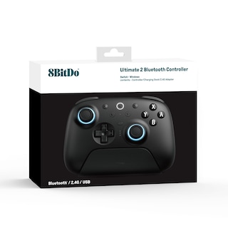 Foto 2 | Controlador Bluetooth 8bitdo Ultimate 2 Para Switch/pc Negro - Venta Internacional.