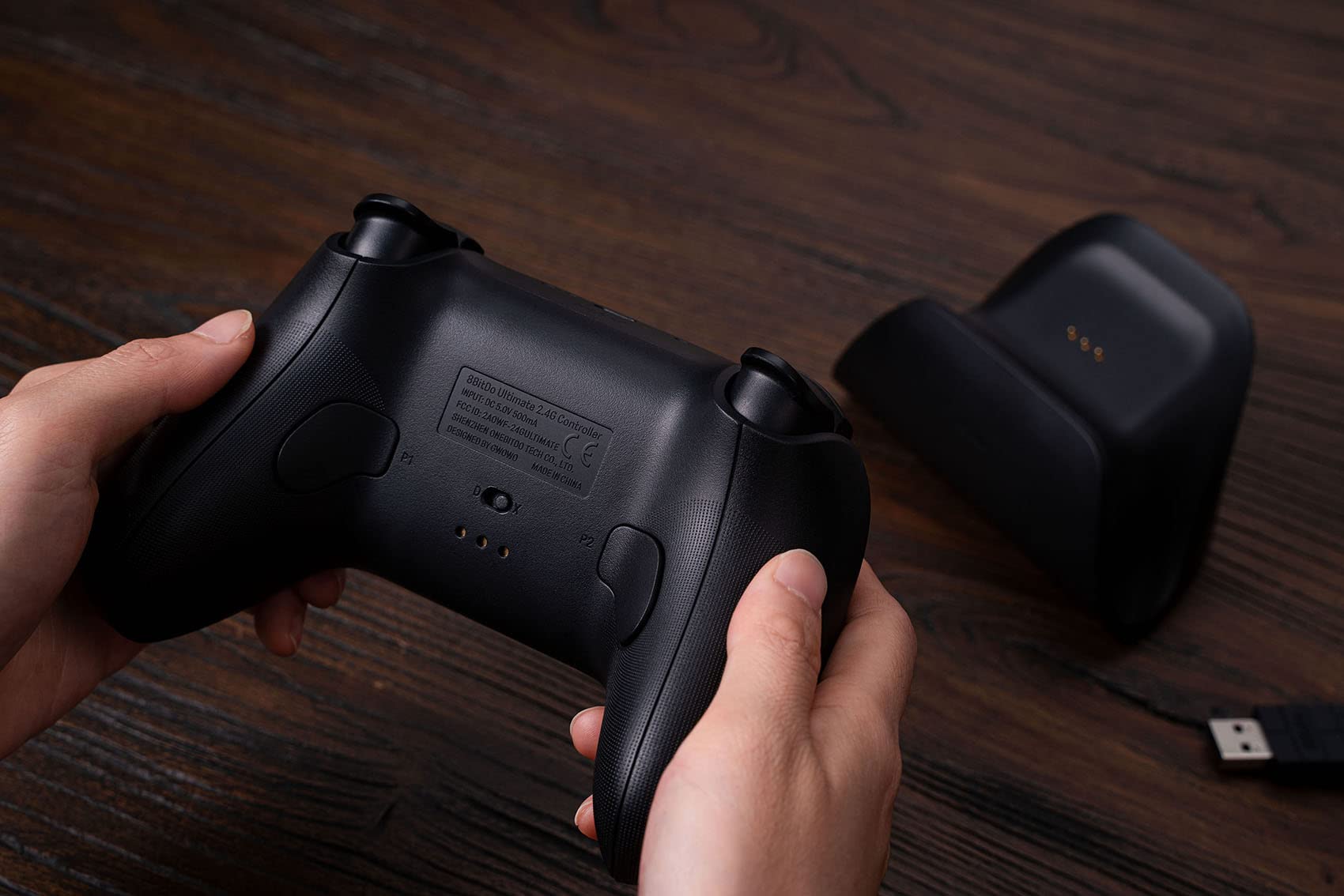 Foto 3 pulgar | Controlador Inalámbrico 8bitdo Ultimate Con Base De Carga Negro - Venta Internacional.