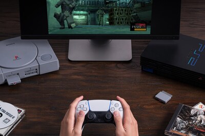 Foto 5 | Receptor Bluetooth Retro 8bitdo Para Ps1 Ps2 Windows - Venta Internacional.
