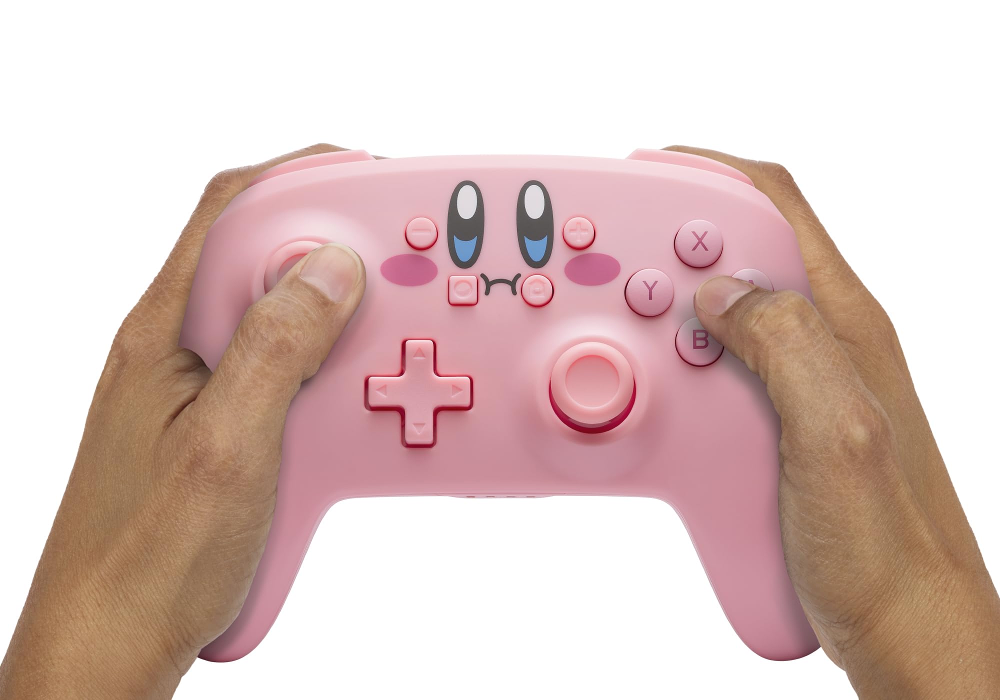 Foto 3 pulgar | Controlador Inalámbrico Powera Kirby Mouthful Para Nintendo Switch - Venta Internacional.
