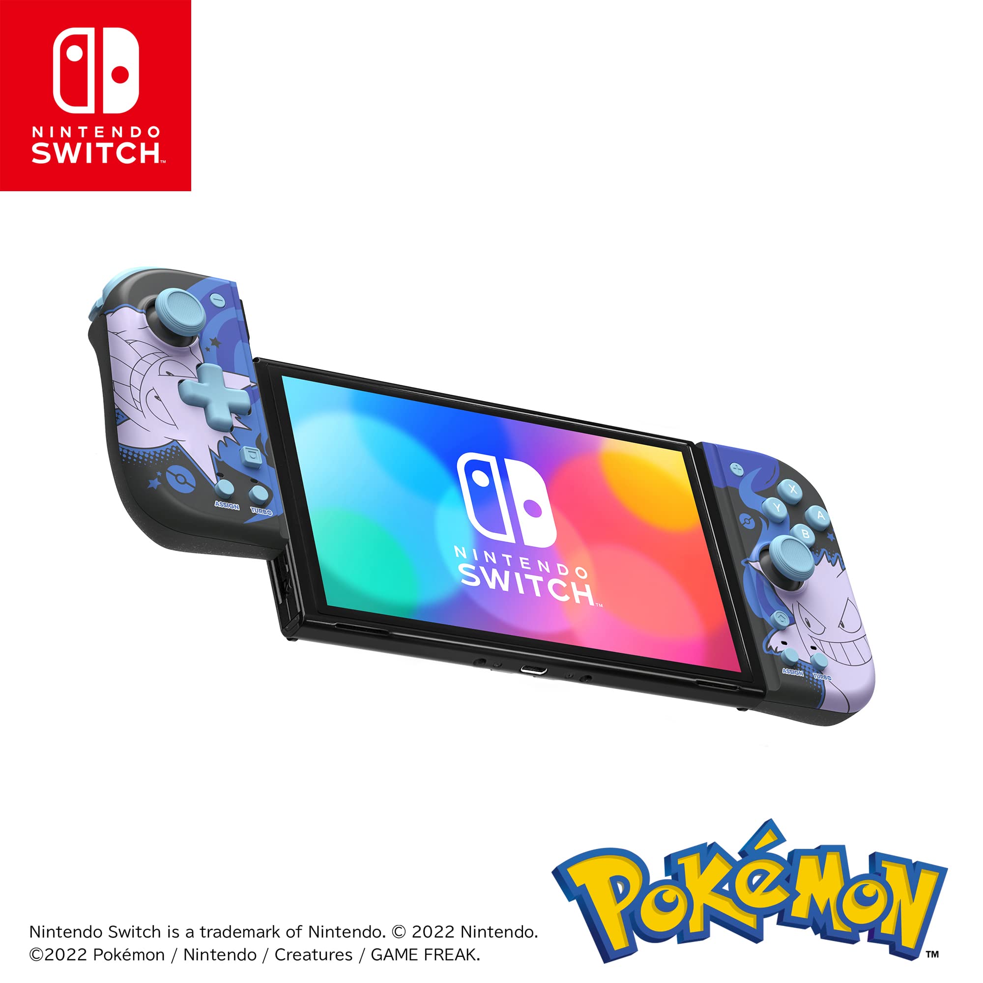 Foto 4 pulgar | Controlador Hori Nintendo Switch Split Pad Compact Gengar - Venta Internacional.