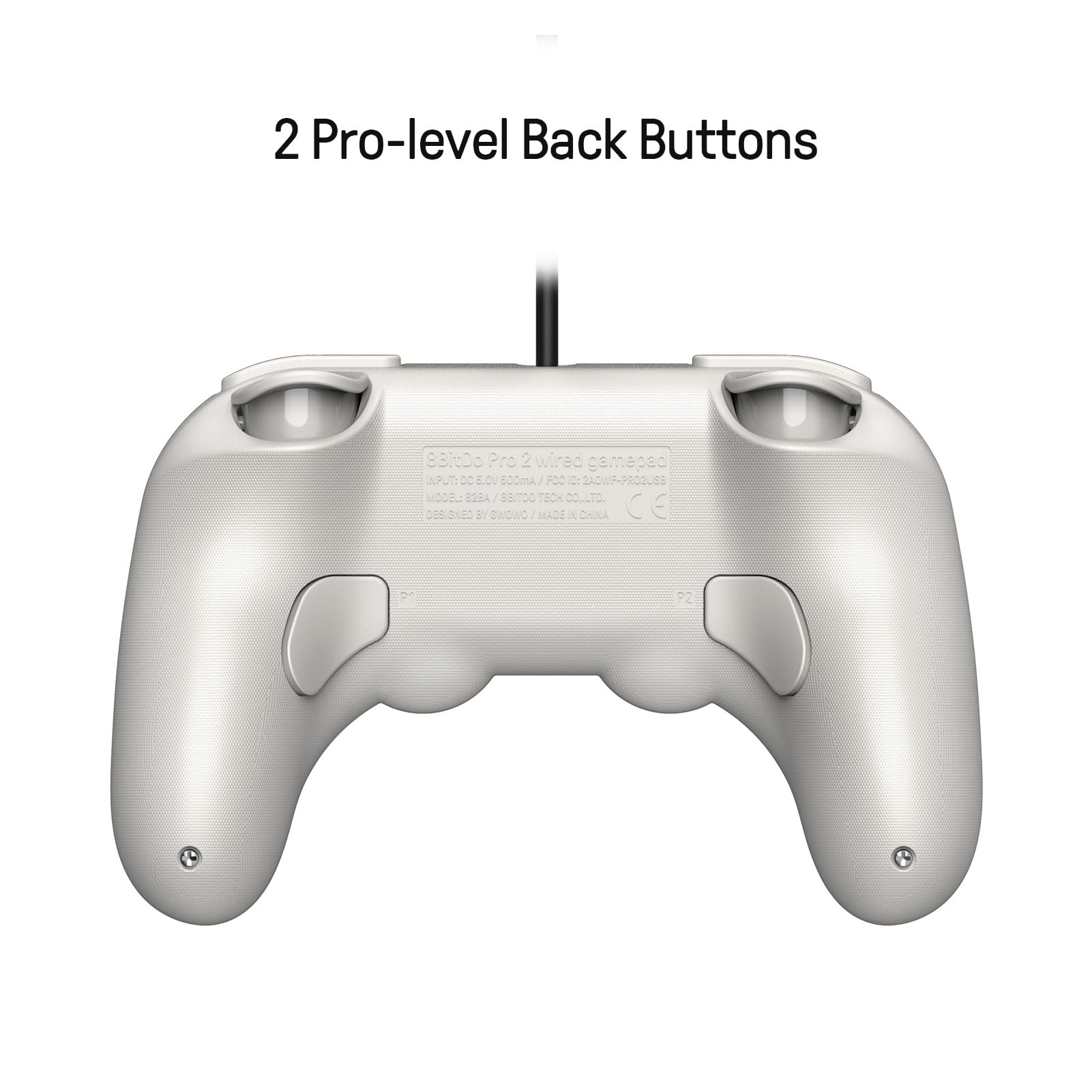 Foto 5 pulgar | Controlador Con Cable 8bitdo Pro 2 Con Botones Traseros Para Switch Y Pc - Venta Internacional.