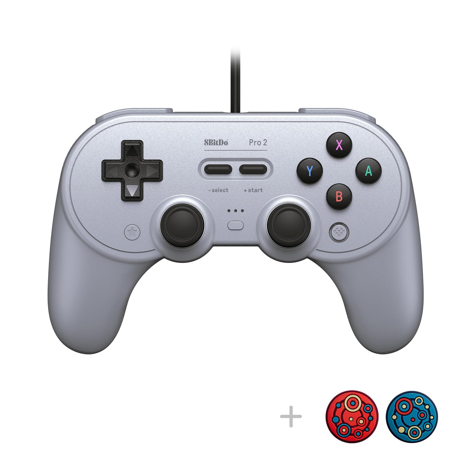 Foto 2 pulgar | Controlador Con Cable 8bitdo Pro 2 Con Botones Traseros Para Switch Grey - Venta Internacional.