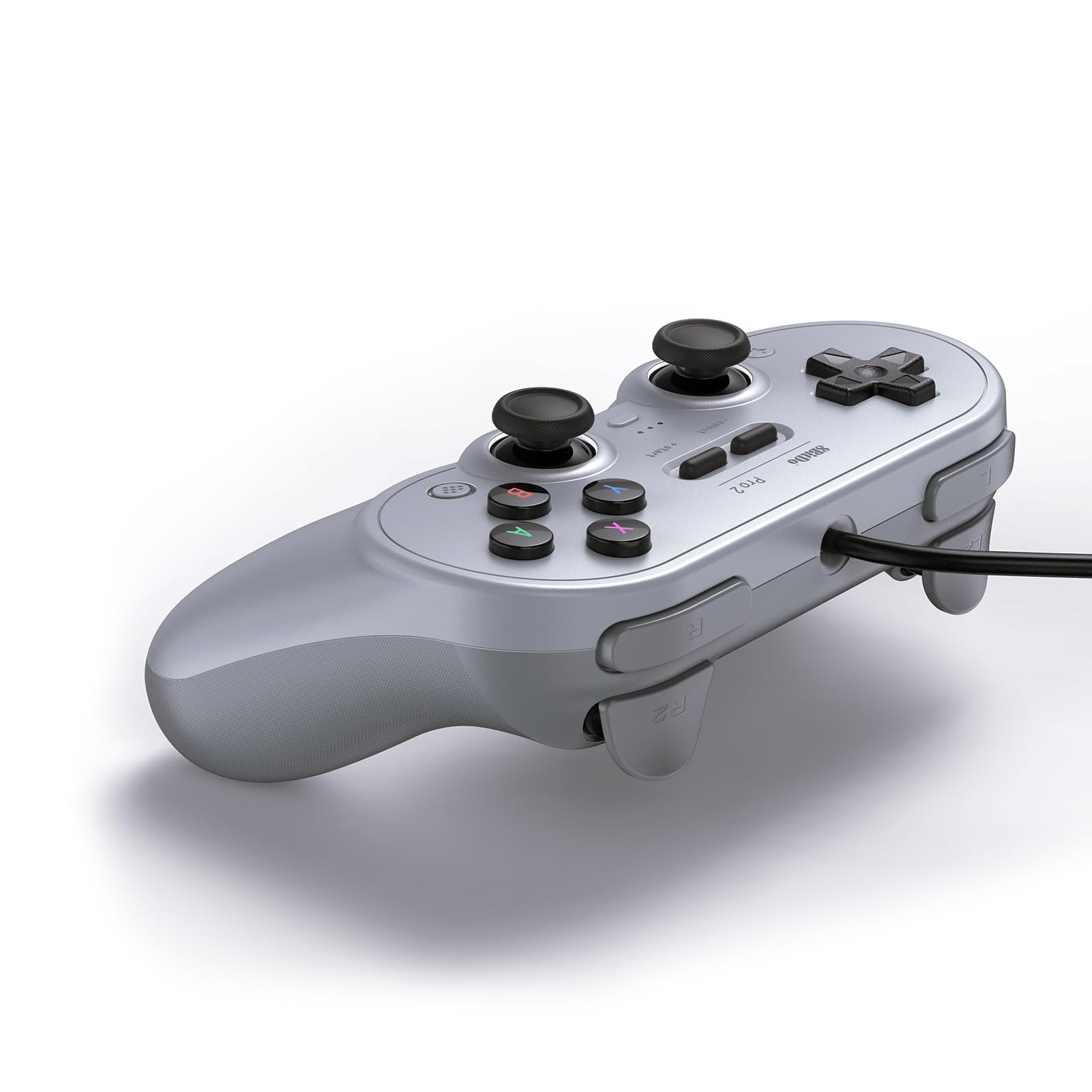 Foto 3 pulgar | Controlador Con Cable 8bitdo Pro 2 Con Botones Traseros Para Switch Grey - Venta Internacional.
