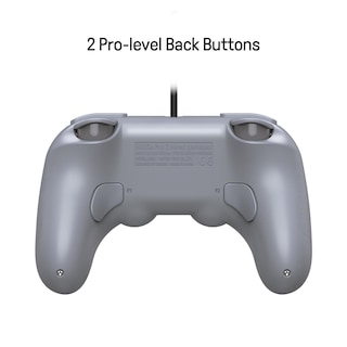 Foto 4 | Controlador Con Cable 8bitdo Pro 2 Con Botones Traseros Para Switch Grey - Venta Internacional.