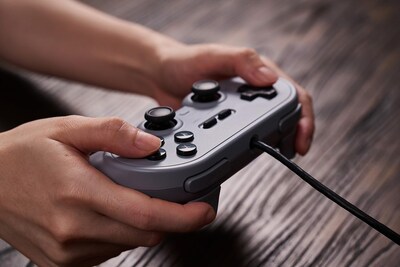 Foto 5 | Controlador Con Cable 8bitdo Pro 2 Con Botones Traseros Para Switch Grey - Venta Internacional.