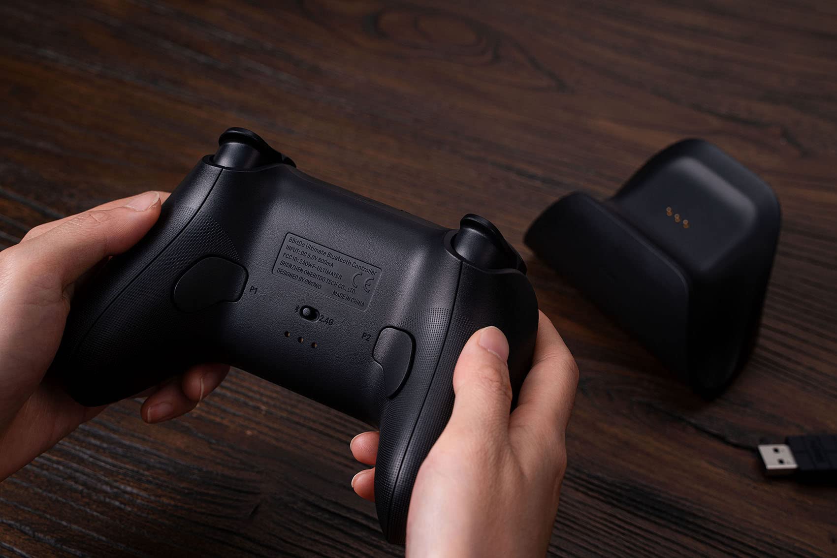 Foto 4 pulgar | Controlador Bluetooth 8bitdo Ultimate Con Base De Carga Negro - Venta Internacional.
