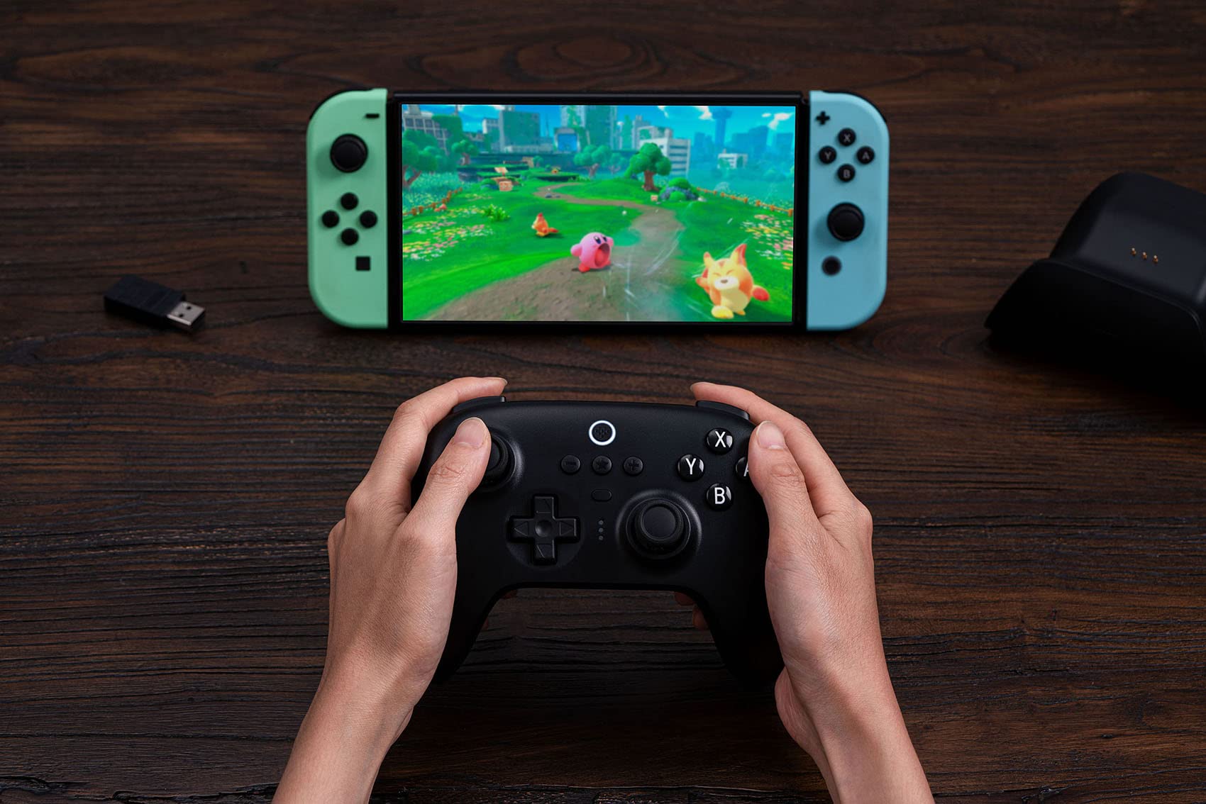 Foto 7 pulgar | Controlador Bluetooth 8bitdo Ultimate Con Base De Carga Negro - Venta Internacional.