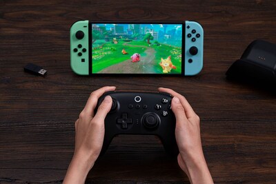 Foto 6 | Controlador Bluetooth 8bitdo Ultimate Con Base De Carga Negro - Venta Internacional.