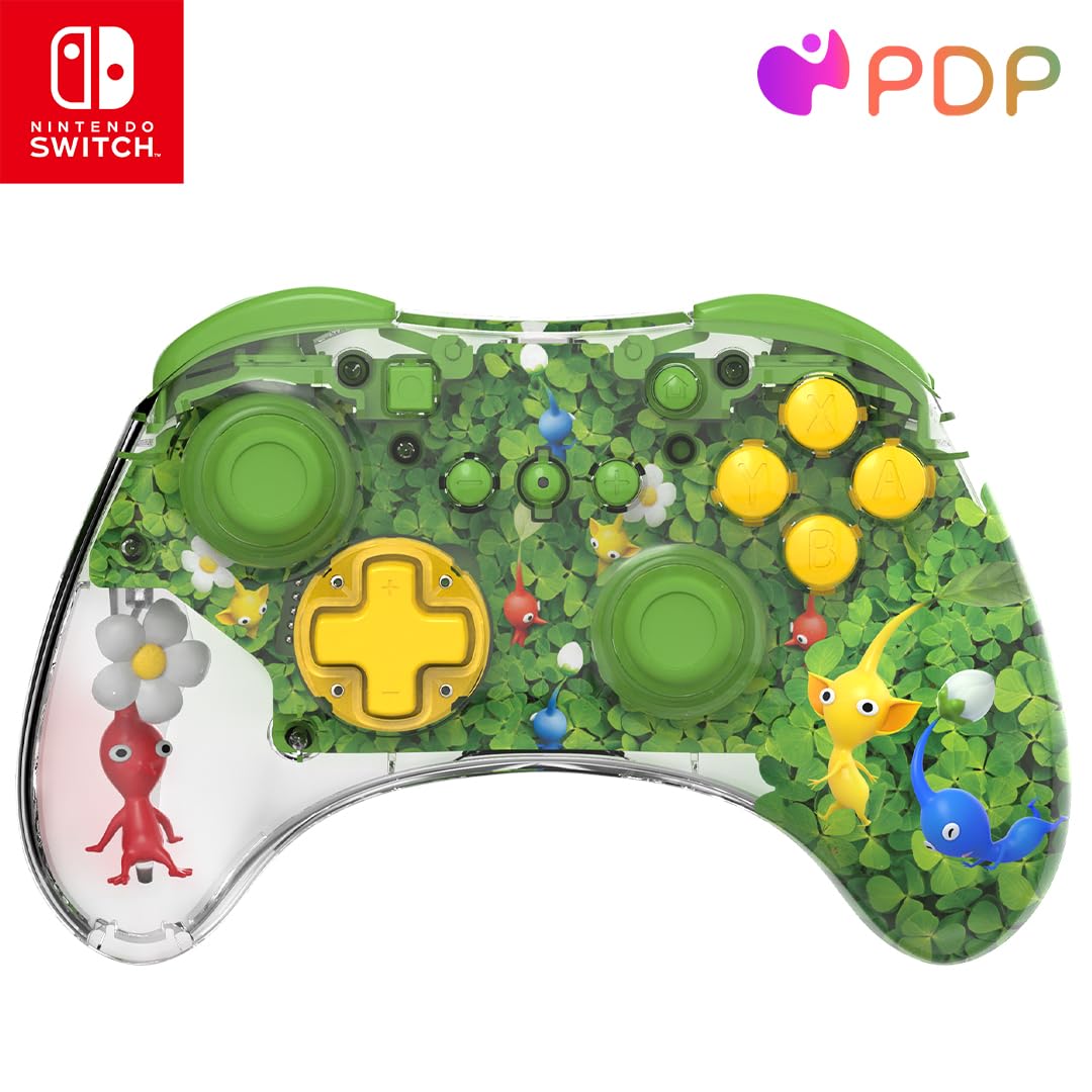 Controlador Nintendo Switch Pro Pdp Realmz Inalámbrico Verde - Venta Internacional.
