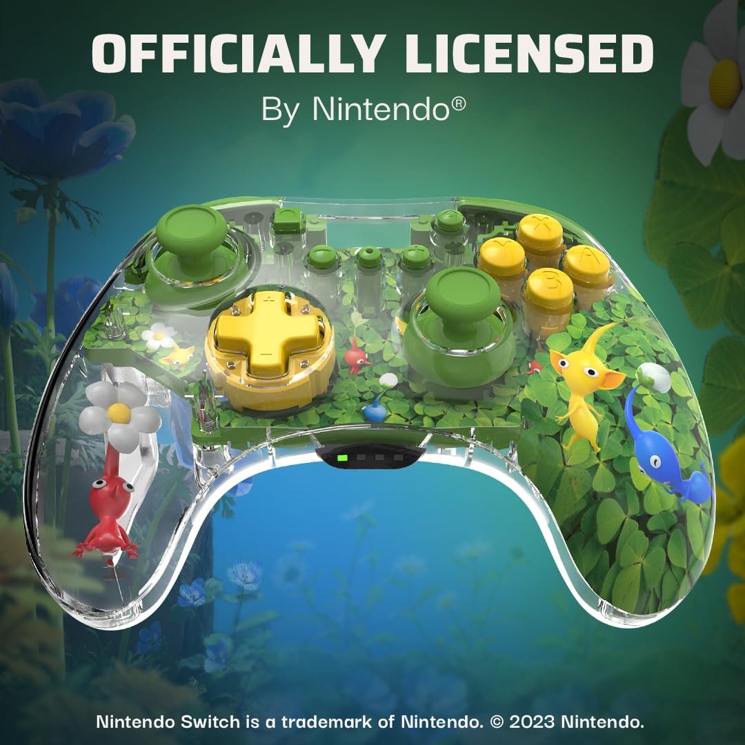 Foto 3 pulgar | Controlador Nintendo Switch Pro Pdp Realmz Inalámbrico Verde - Venta Internacional.
