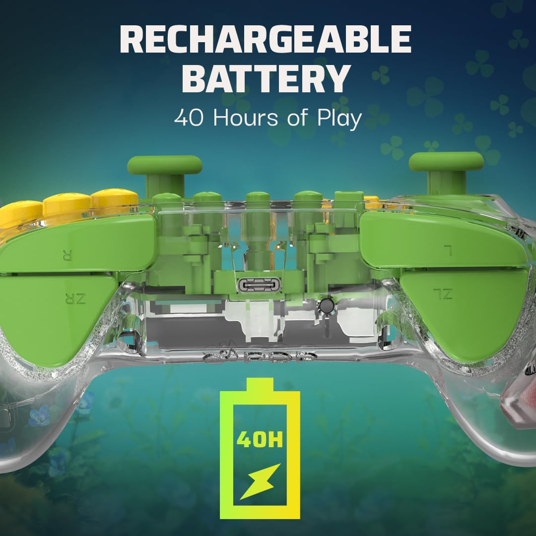 Foto 3 | Controlador Nintendo Switch Pro Pdp Realmz Inalámbrico Verde - Venta Internacional.