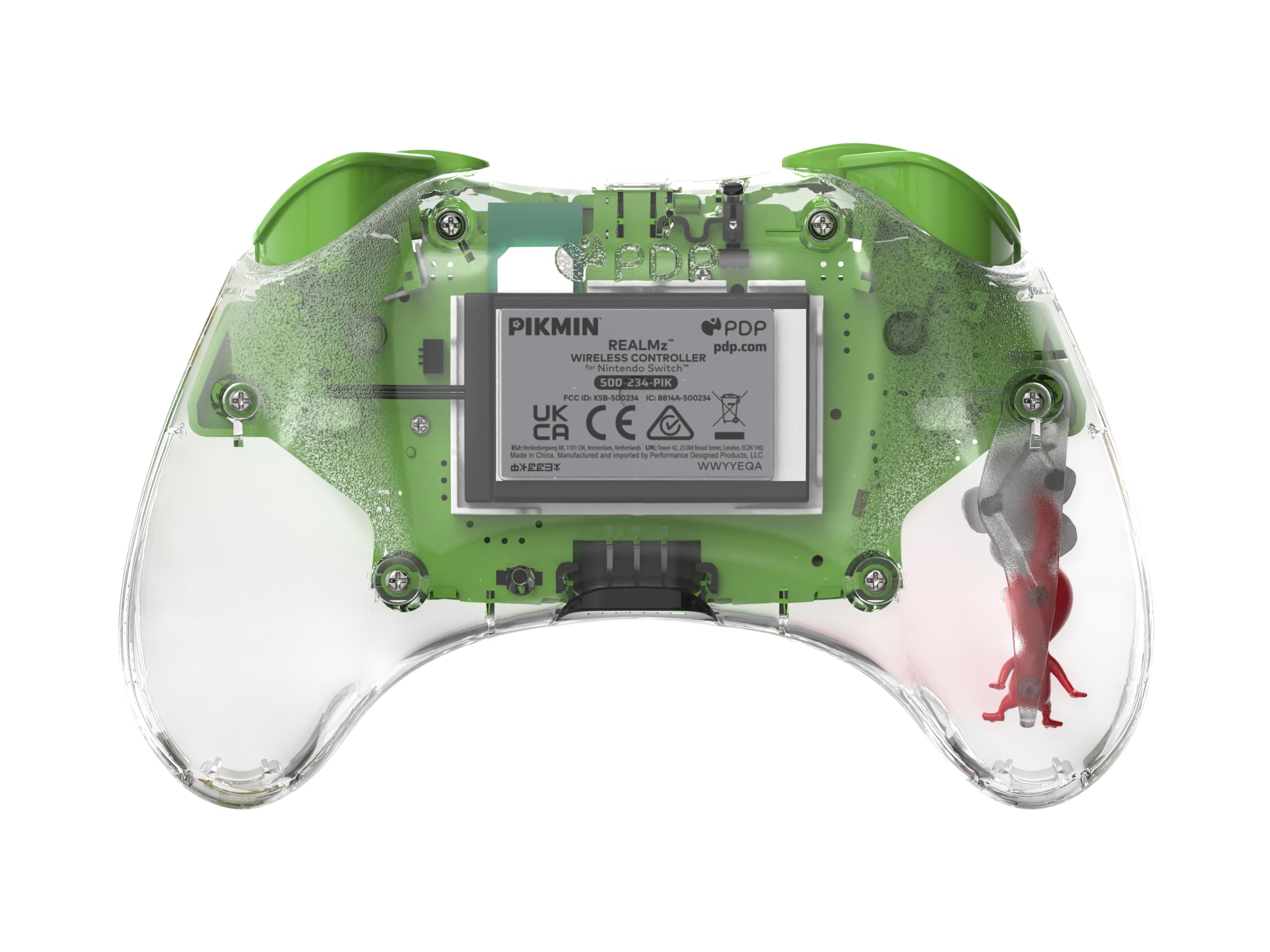 Foto 6 pulgar | Controlador Nintendo Switch Pro Pdp Realmz Inalámbrico Verde - Venta Internacional.