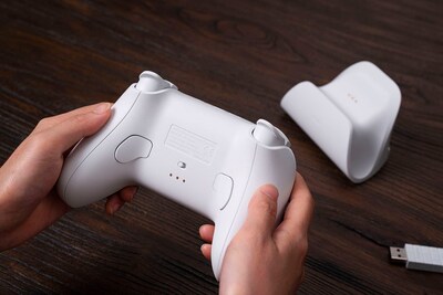 Foto 3 | Controlador Bluetooth 8bitdo Ultimate Con Base De Carga, Color Blanco - Venta Internacional.