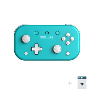 Foto 1 | Controlador Bluetooth 8bitdo Lite 2 Con Control De Movimiento Turquesa - Venta Internacional.