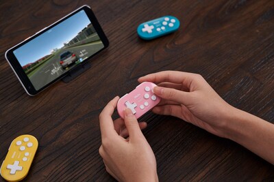 Foto 7 | Llavero Bluetooth Gamepad 8bitdo Zero 2 Del Tamaño De Un Switch - Venta Internacional.