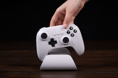Foto 6 | Controlador Bluetooth 8bitdo Ultimate Con Base De Carga, Color Blanco - Venta Internacional.