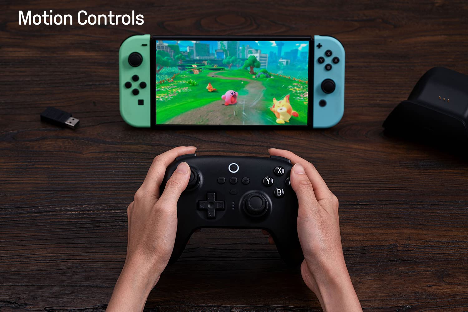 Foto 4 | Controlador Bluetooth 8bitdo Ultimate Con Base De Carga Negro - Venta Internacional.