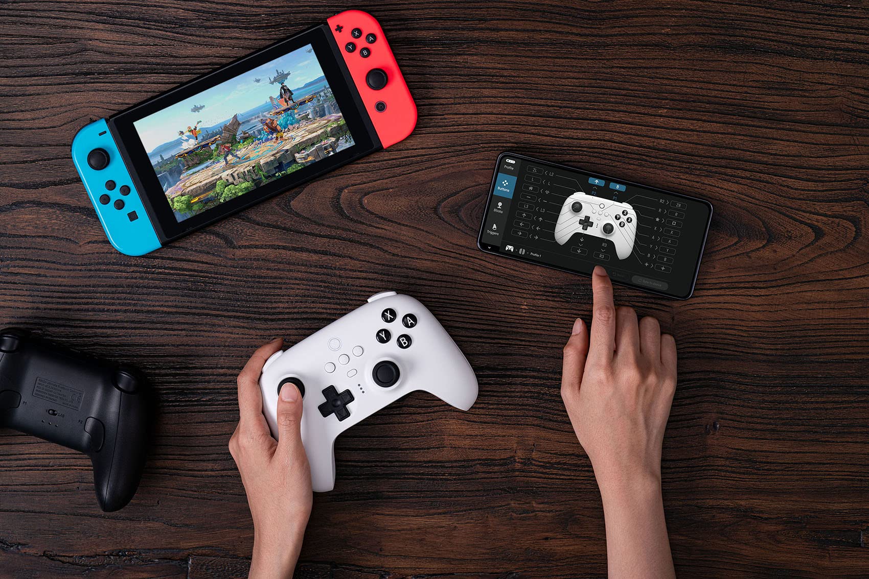 Foto 8 pulgar | Controlador Bluetooth 8bitdo Ultimate Con Base De Carga, Color Blanco - Venta Internacional.