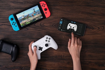 Foto 7 | Controlador Bluetooth 8bitdo Ultimate Con Base De Carga, Color Blanco - Venta Internacional.