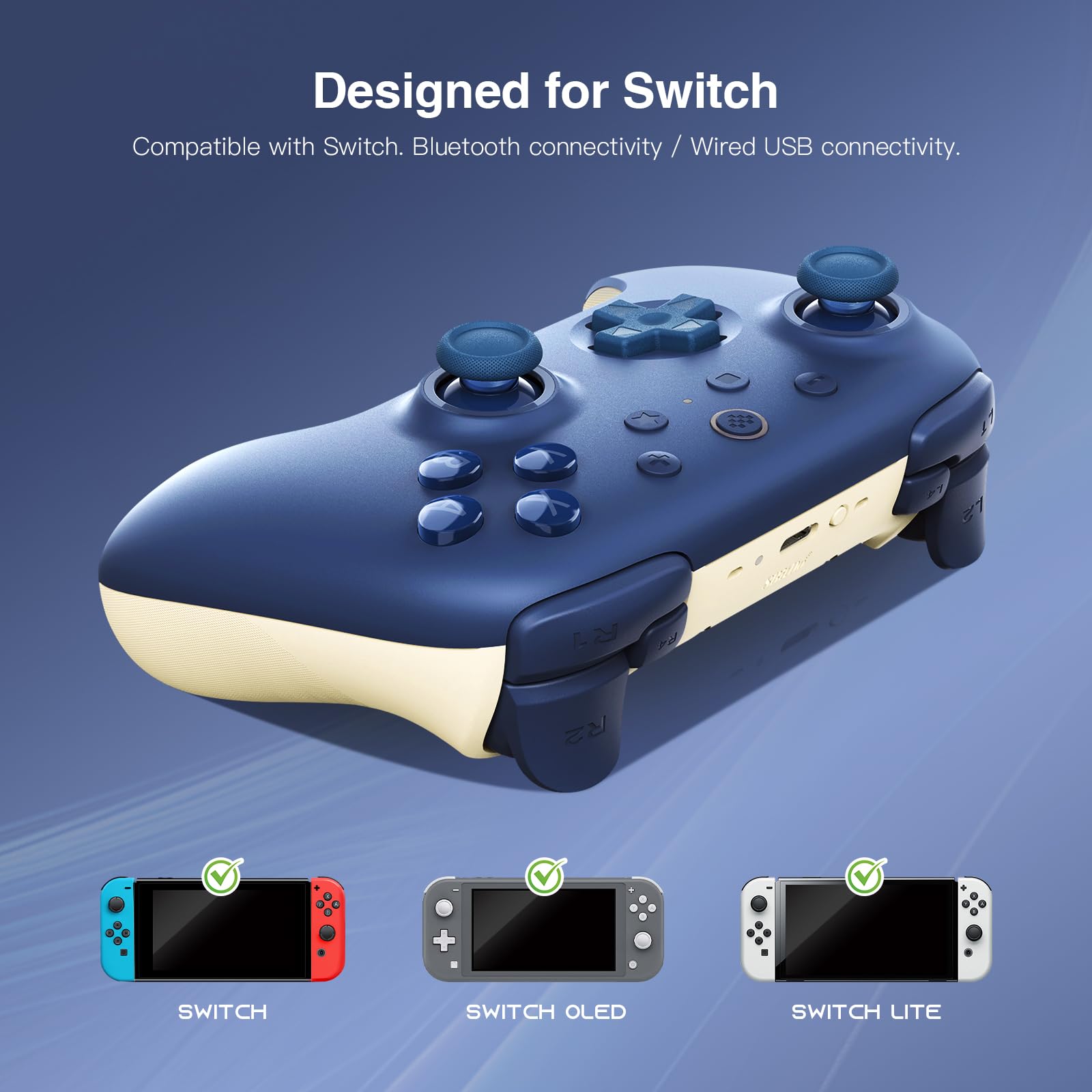 Foto 5 pulgar | Controlador Bluetooth 8bitdo Ultimate 2c Para Switch - Venta Internacional.