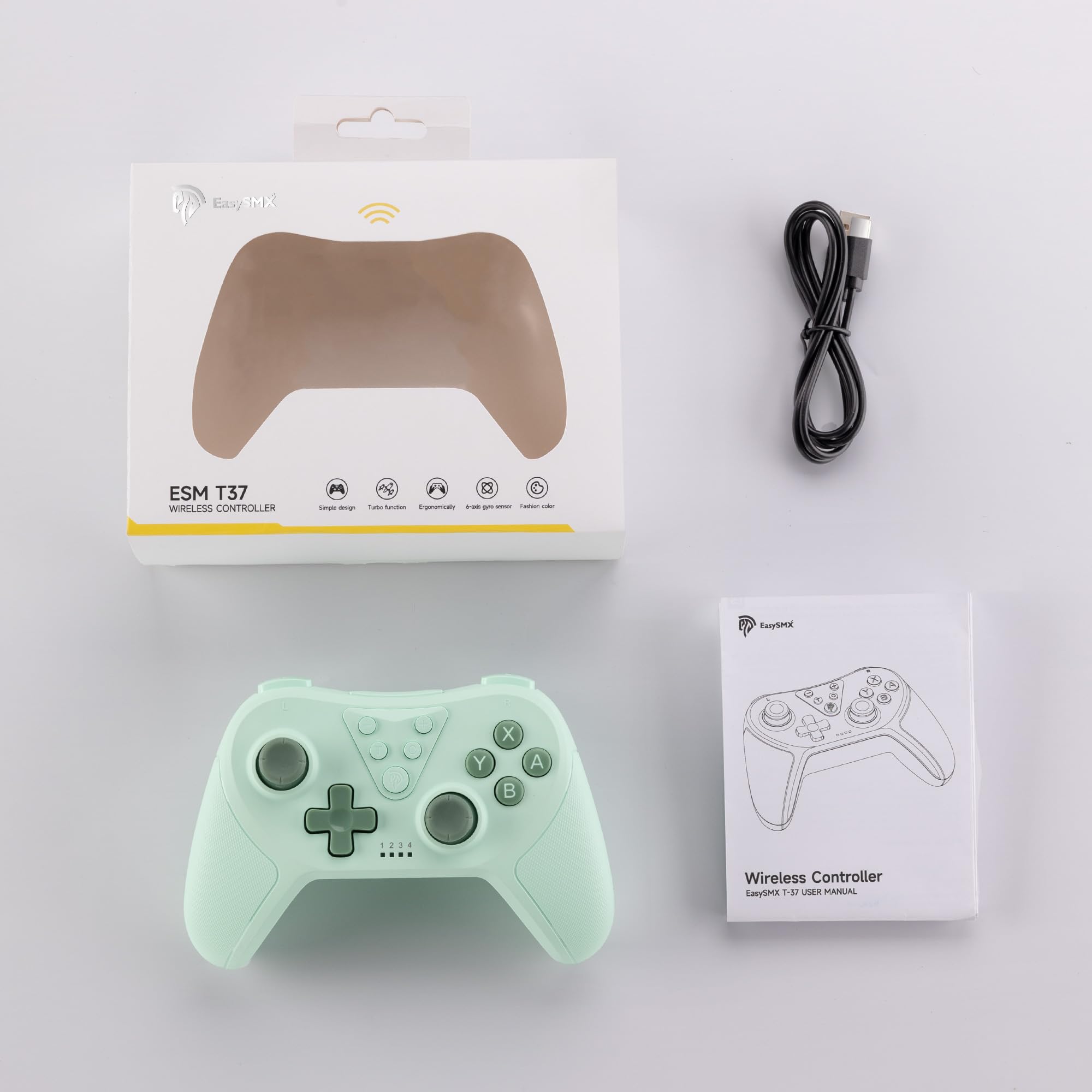 Foto 7 | Controlador Inalámbrico Pro Easysmx T37 Para Switch/switch Lite/switch Oled - Venta Internacional.